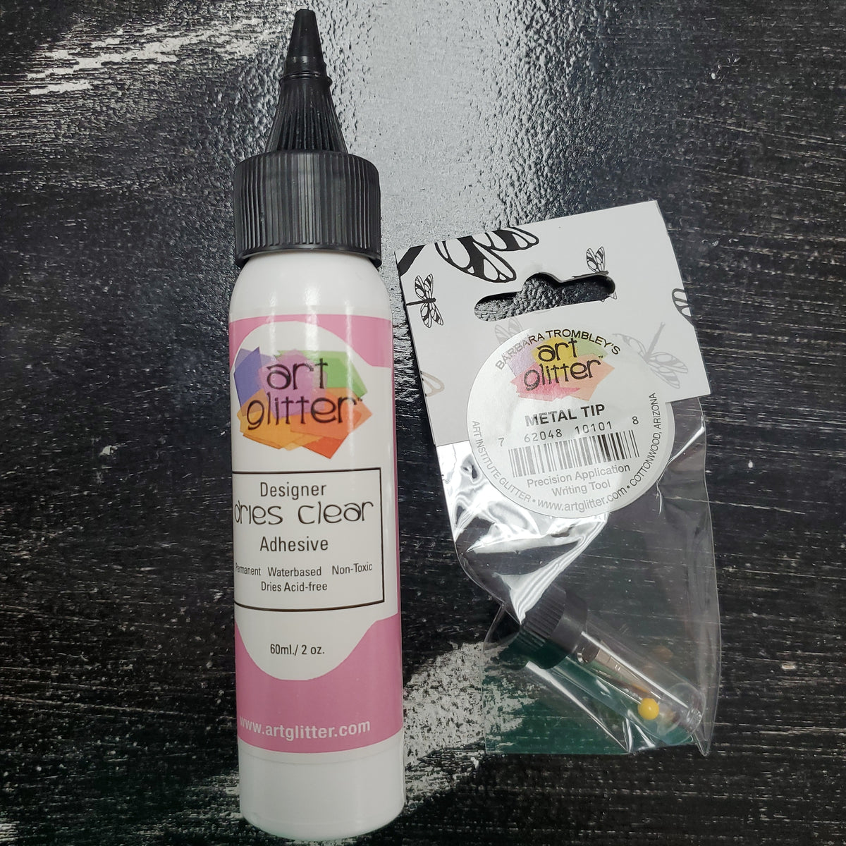 Art Glitter Designer Adhesive (Dries Clear) Grateful Glitters