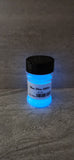 Blue Glow Glitter