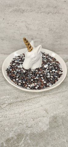 Coffee Resin Rhinestones