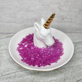 Lt. Amethyst to Dark Amethyst UV Resin Rhinestones