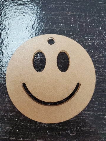 Smile Acrylic Blank (With Hole)
