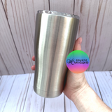 20oz Curve Stainless Steel Tumbler